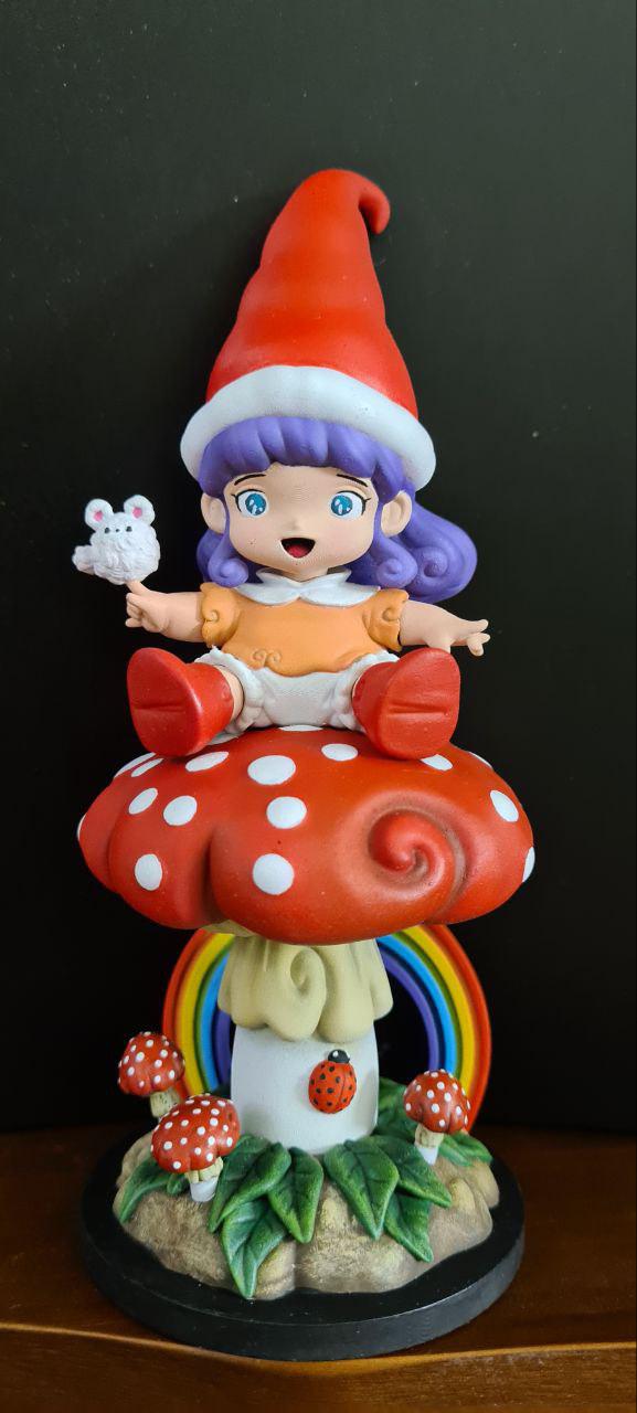 圣誕小女孩Memole3D打印模型