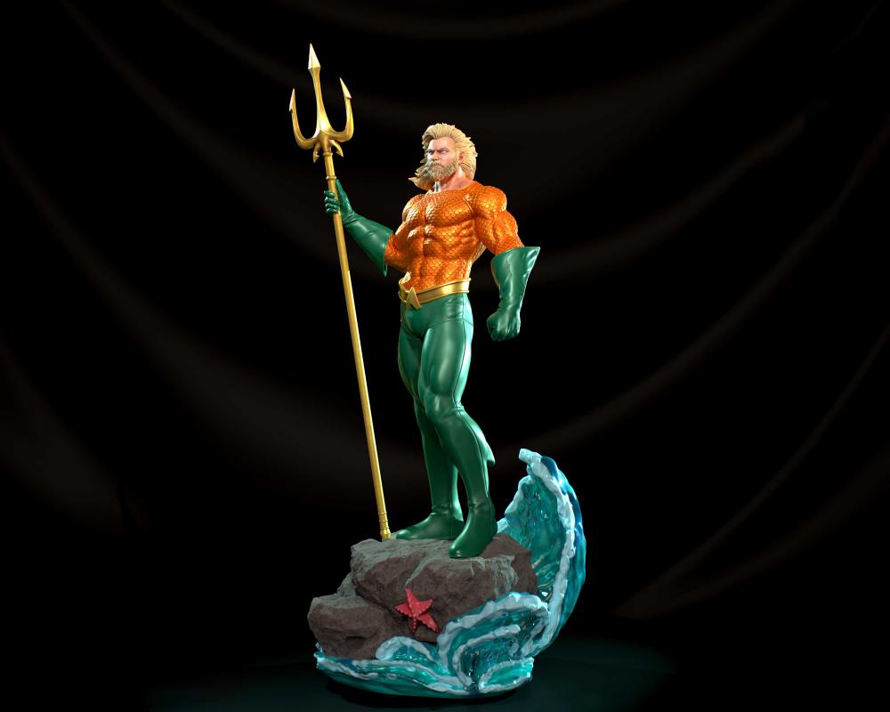 海王 超級(jí)英雄3D打印模型