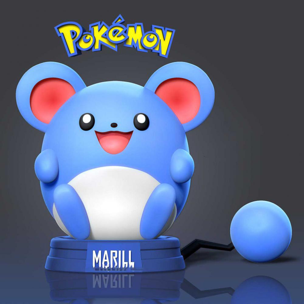瑪力露 寶可夢(mèng)3D打印模型