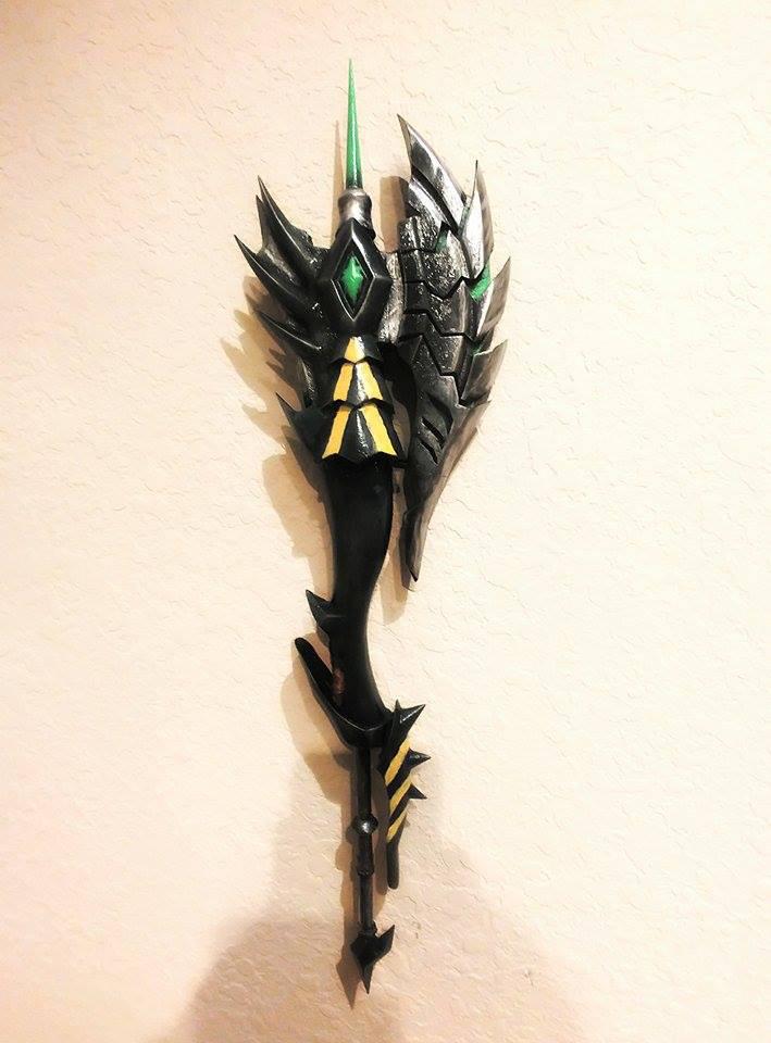 怪物獵人-電龍斬斧3D打印模型