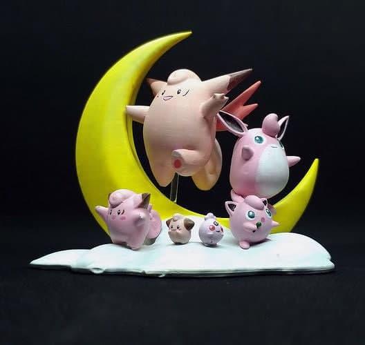 寶可夢 皮可西3D打印模型