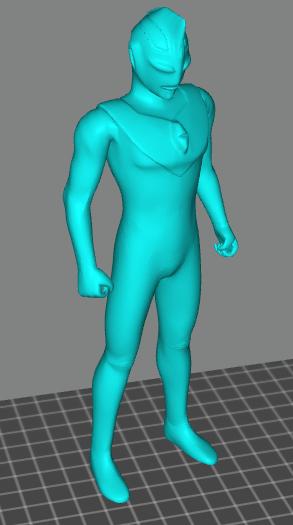 阿古茹奧特曼3D打印模型