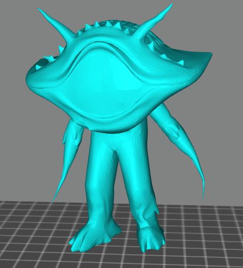 奧特曼怪獸加恩q3D打印模型