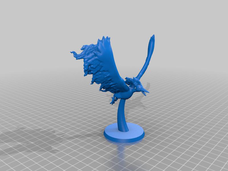 寶可夢(mèng)  火焰鳥3D打印模型