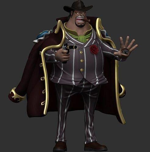 卡彭·貝基 海賊王3D打印模型