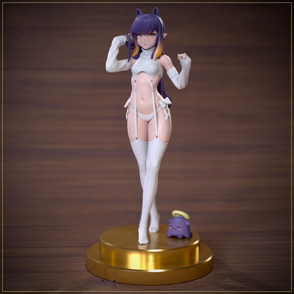 一伊那爾棲 虛擬主播3D打印模型