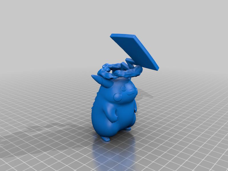 寶可夢(mèng) 皮卡丘vmax3D打印模型