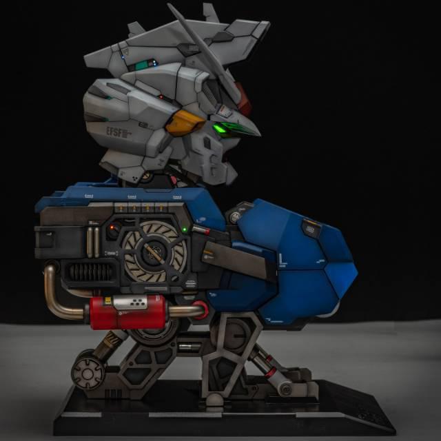 GP02高達(dá) 胸雕3D打印模型