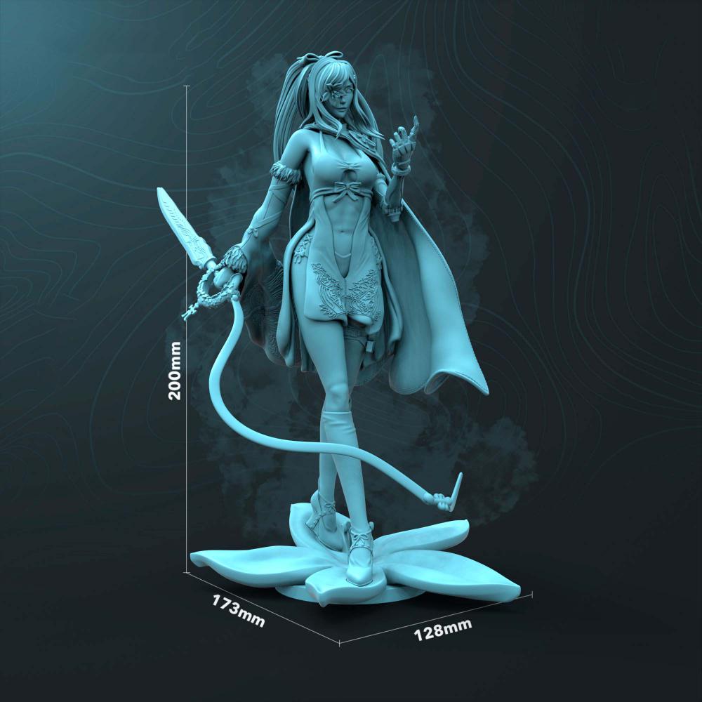 《龍背上的騎兵3》zero 零3D打印模型