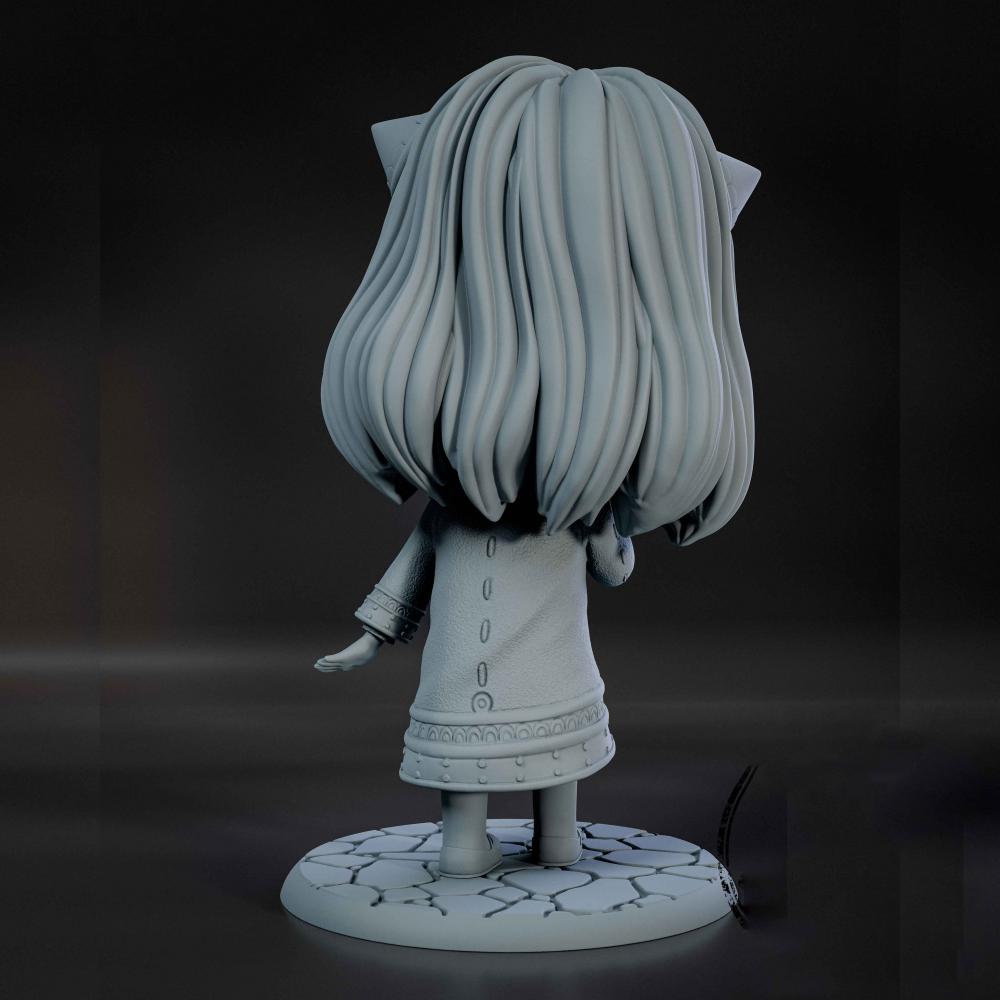 阿尼亞 Q版3D打印模型