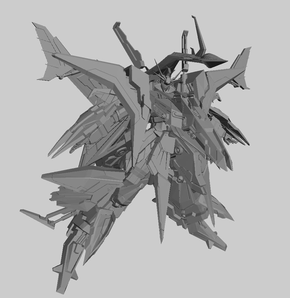 機動戰(zhàn)士高達 閃光的哈薩維 佩涅羅佩3D打印模型