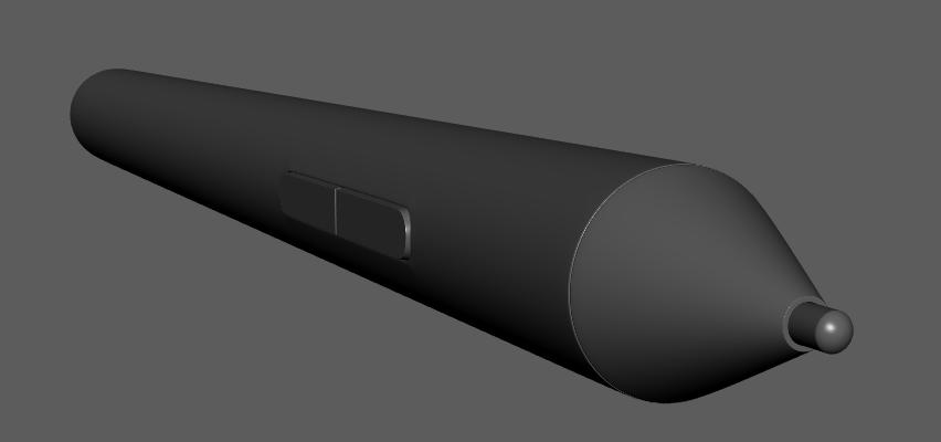 手繪筆，數(shù)位筆3D打印模型