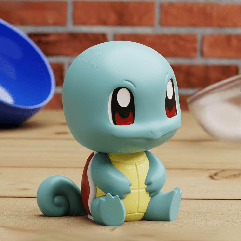 杰尼龜3D打印模型