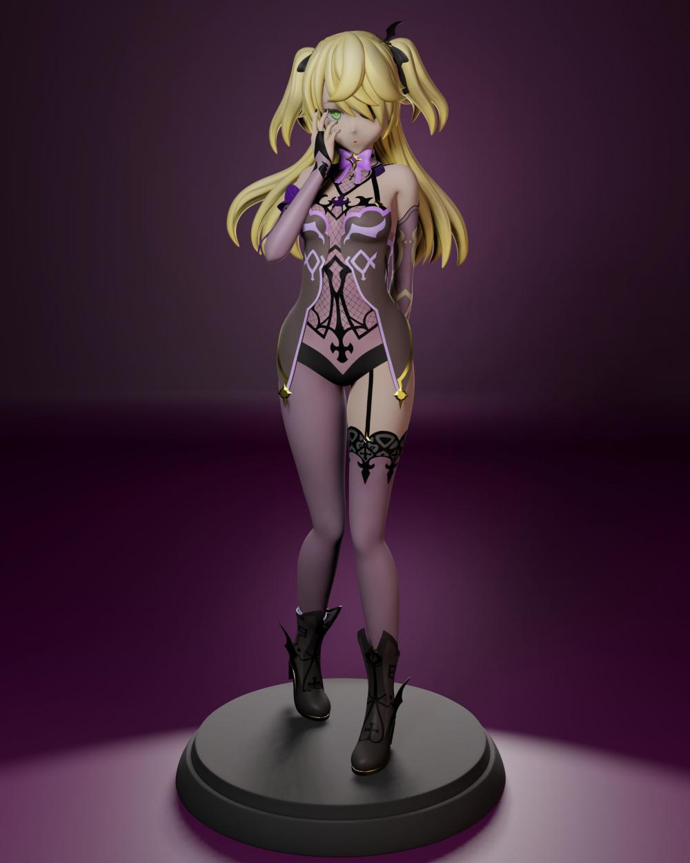 菲謝爾 原神3D打印模型