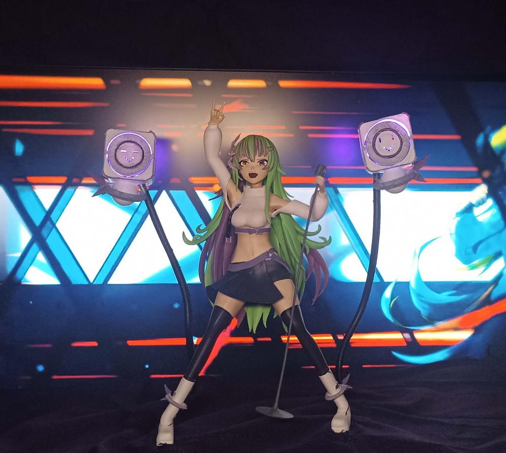 Zephyrianna  虛擬歌手主播3D打印模型