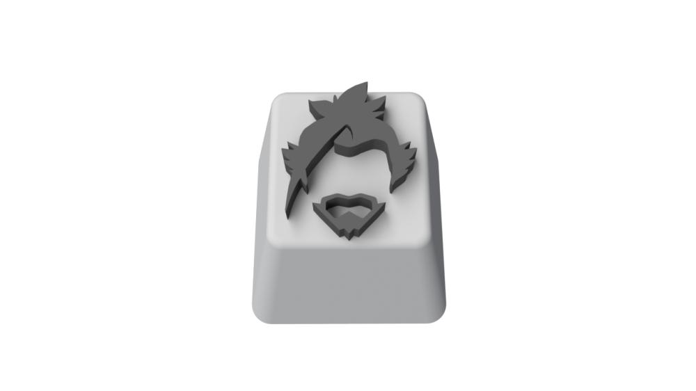 守望先鋒半藏鍵帽3D打印模型