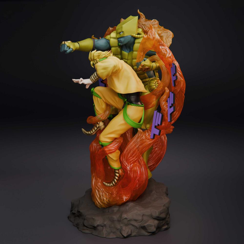 迪奧·布蘭度《JOJO的奇妙冒險(xiǎn)》3D打印模型
