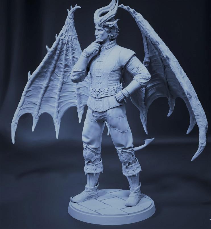 博德之門3 拉斐爾3D打印模型