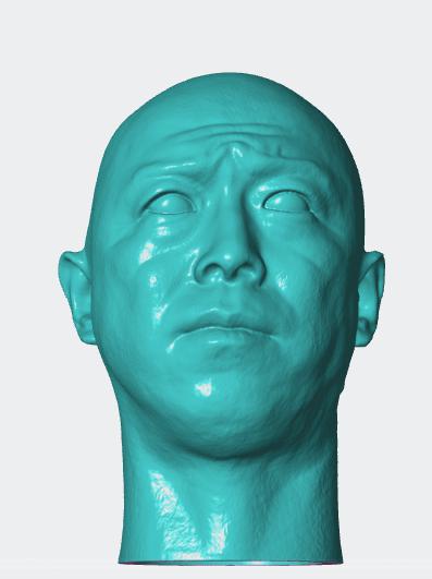 黃渤頭雕3D打印模型