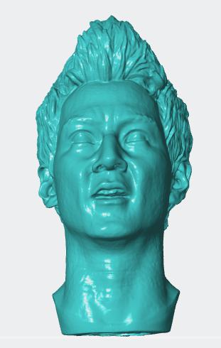 吳彥祖頭雕3D打印模型