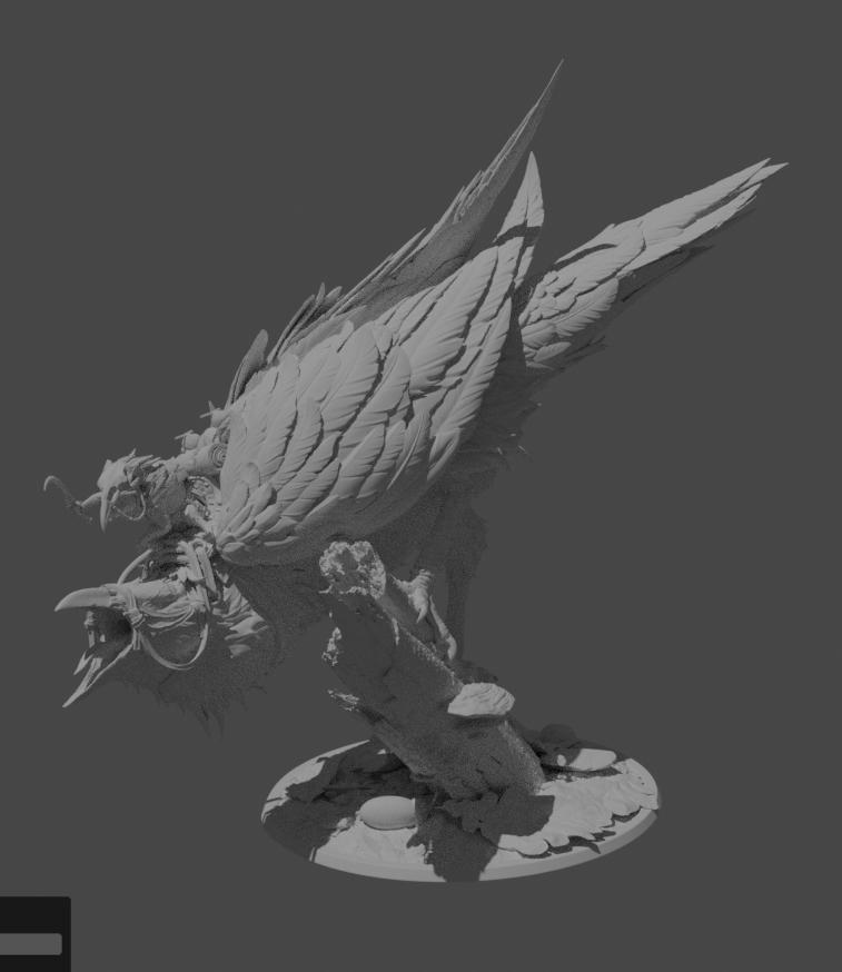 烏鴉3D打印模型