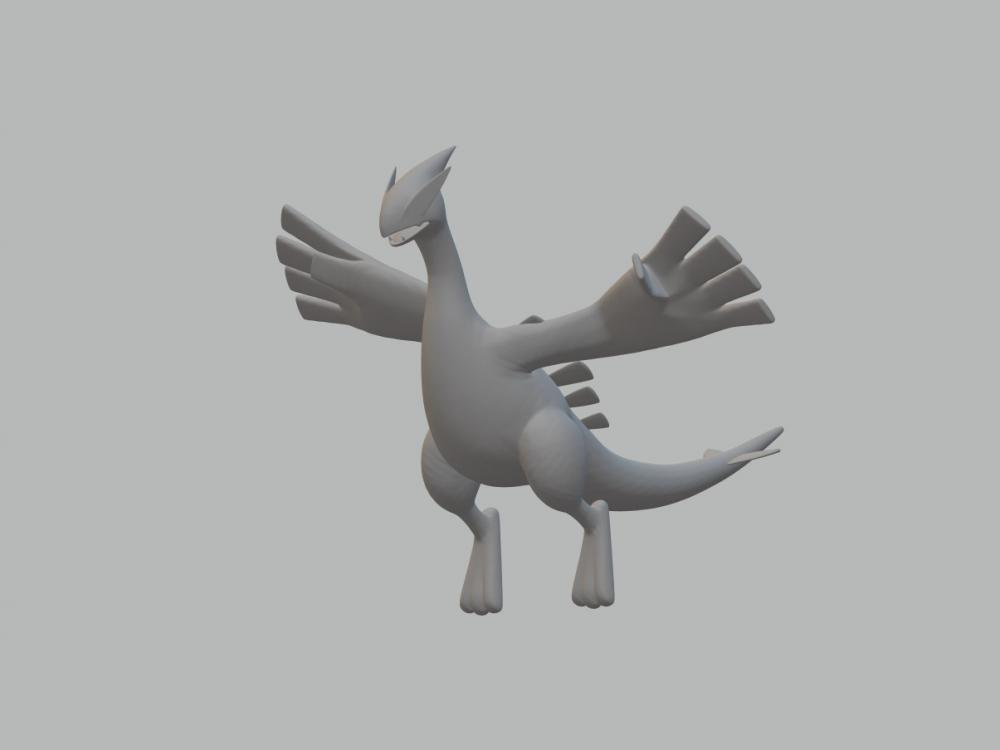 寶可夢-洛奇亞3D打印模型