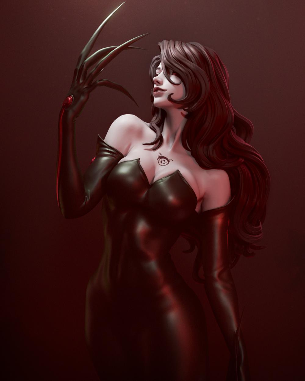 鋼之煉金術(shù)師 拉絲特3D打印模型