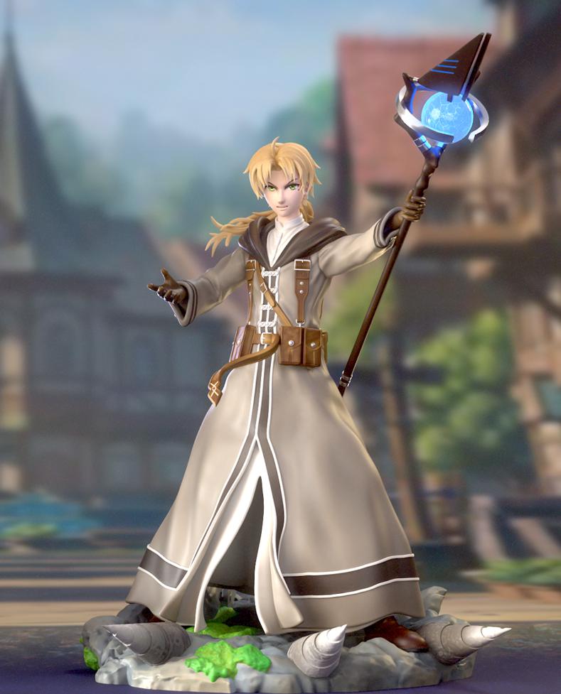 無職轉(zhuǎn)生 魯?shù)纤?D打印模型