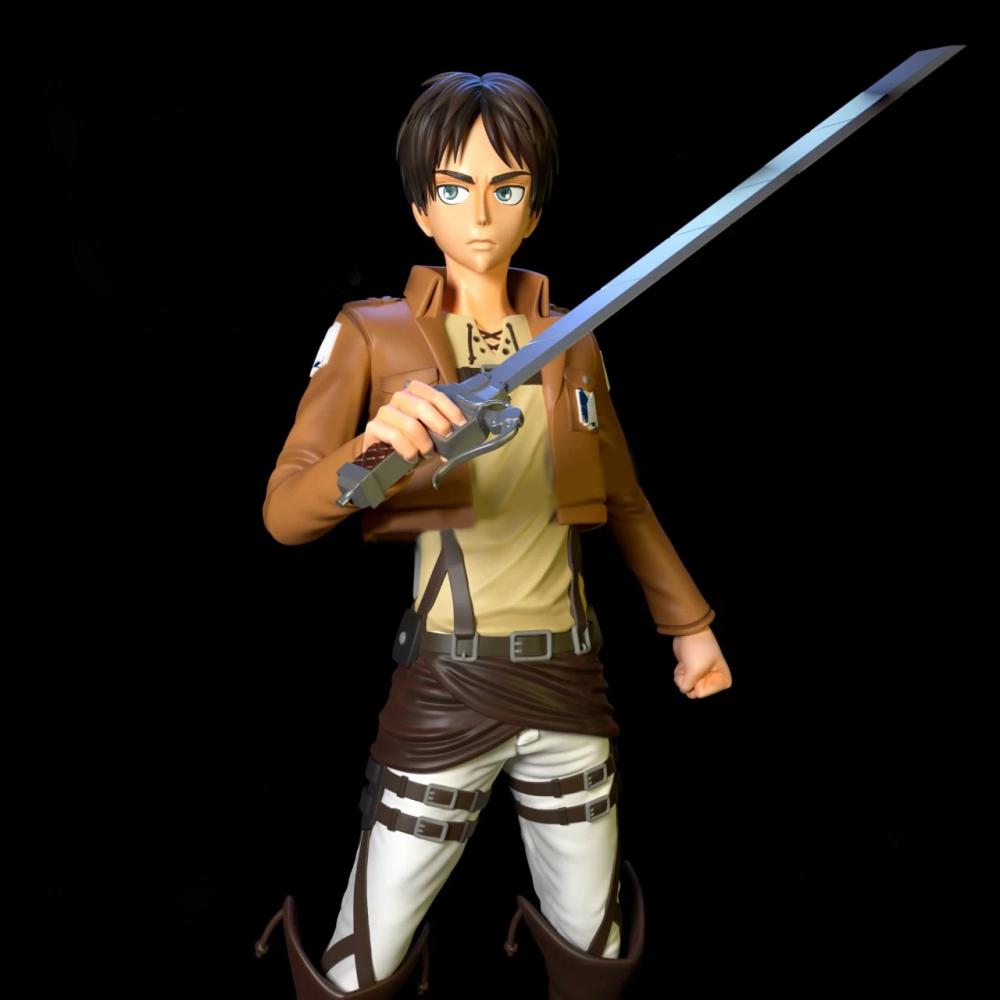 進(jìn)擊的巨人 艾倫3D打印模型