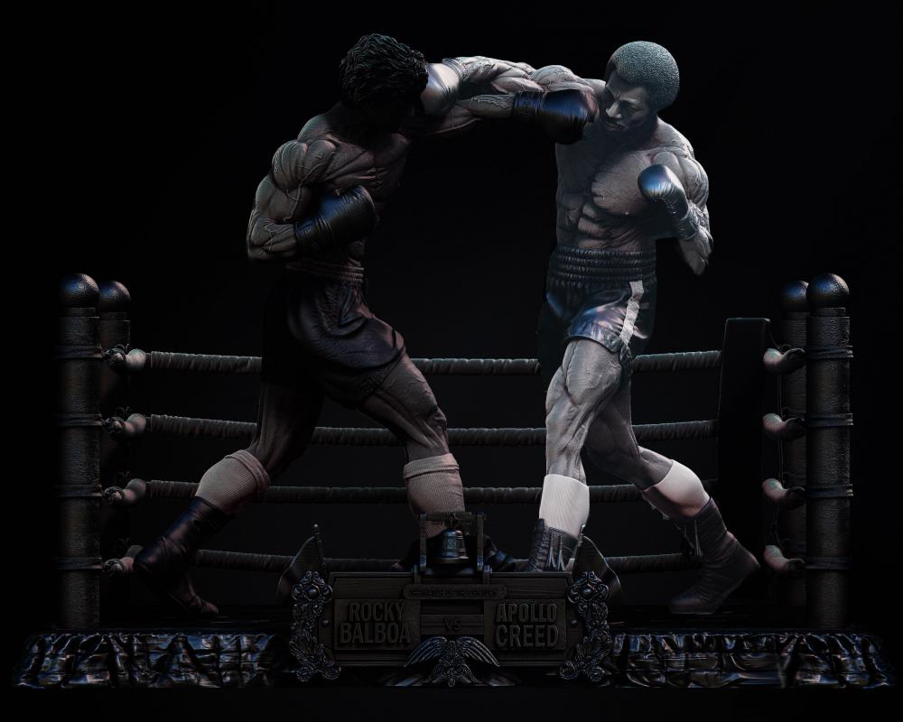 拳皇洛奇 B款 阿波羅3D打印模型