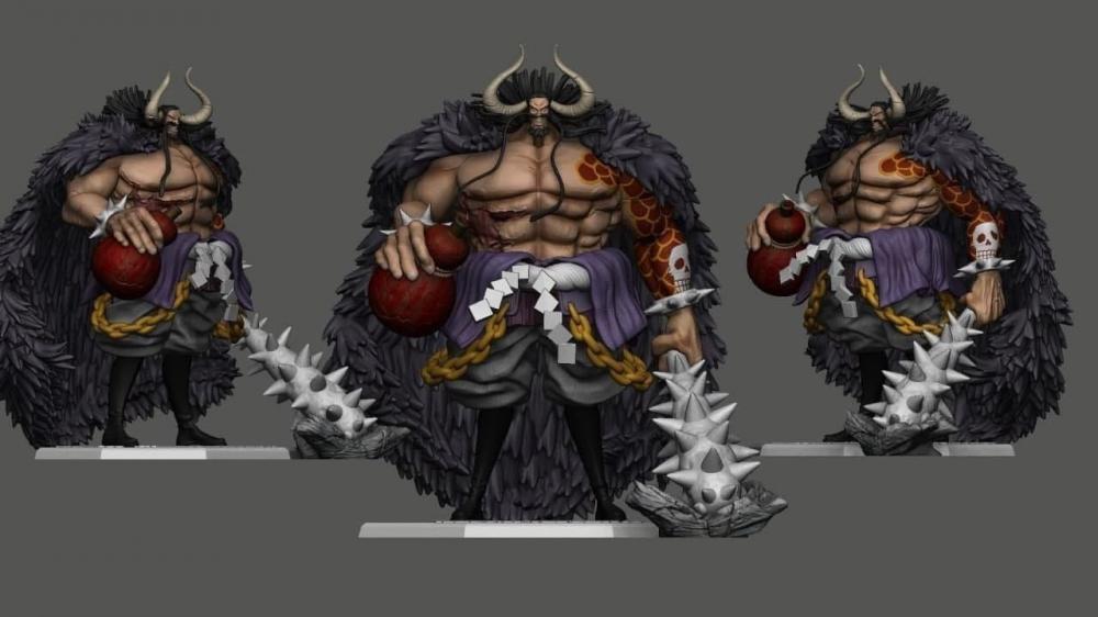 海賊王 凱多3D打印模型