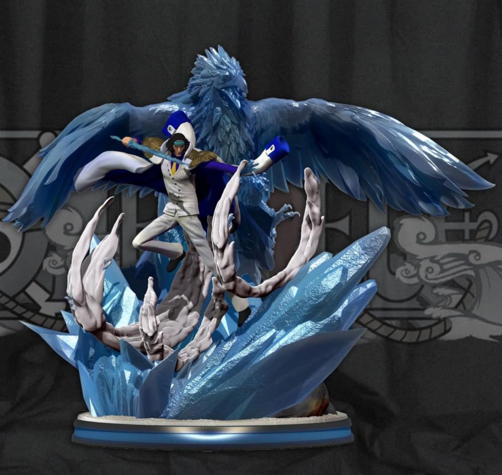 海賊王 海軍大將青雉3D打印模型