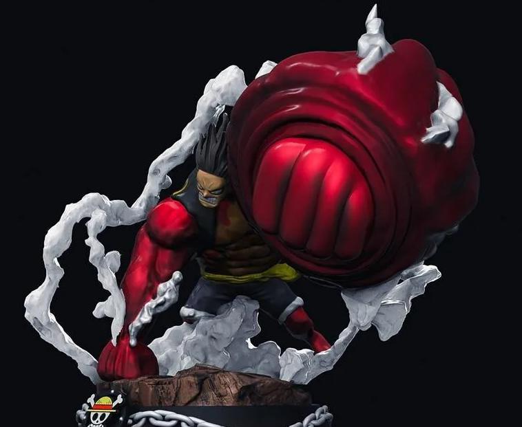 海賊王 路飛 4擋3D打印模型