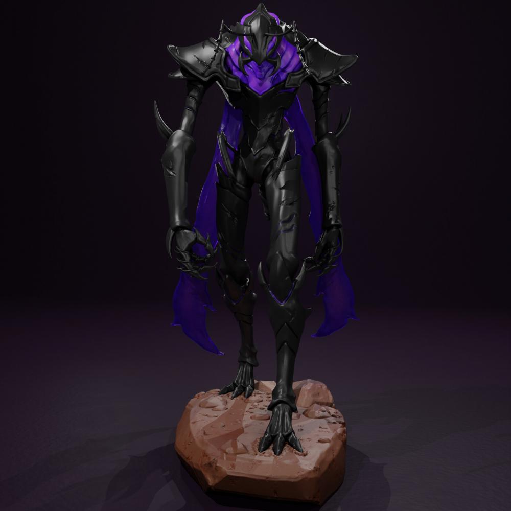 我獨(dú)自升級 阿什伯恩的暗影 貝利昂3D打印模型