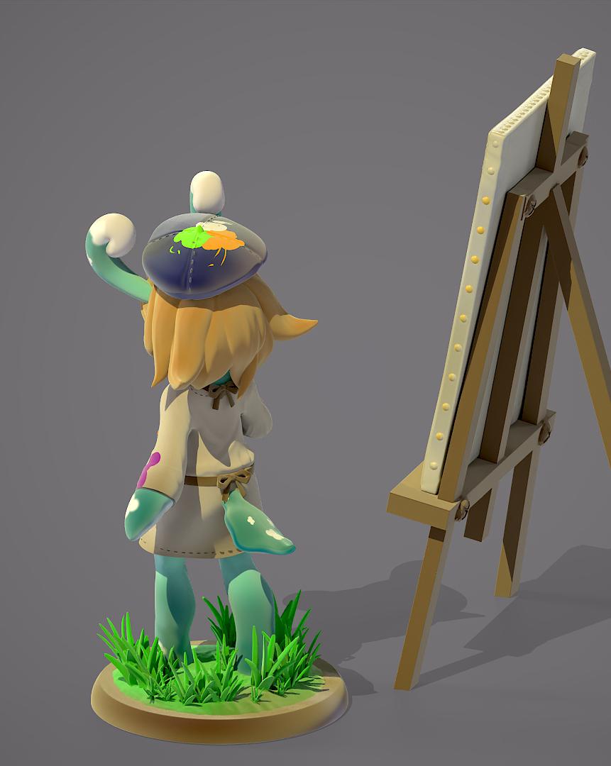 原神 美露莘3D打印模型