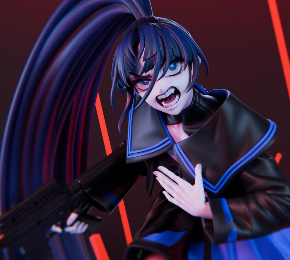 ADo歌曲煩死了 MV中主角 奈瑪3D打印模型