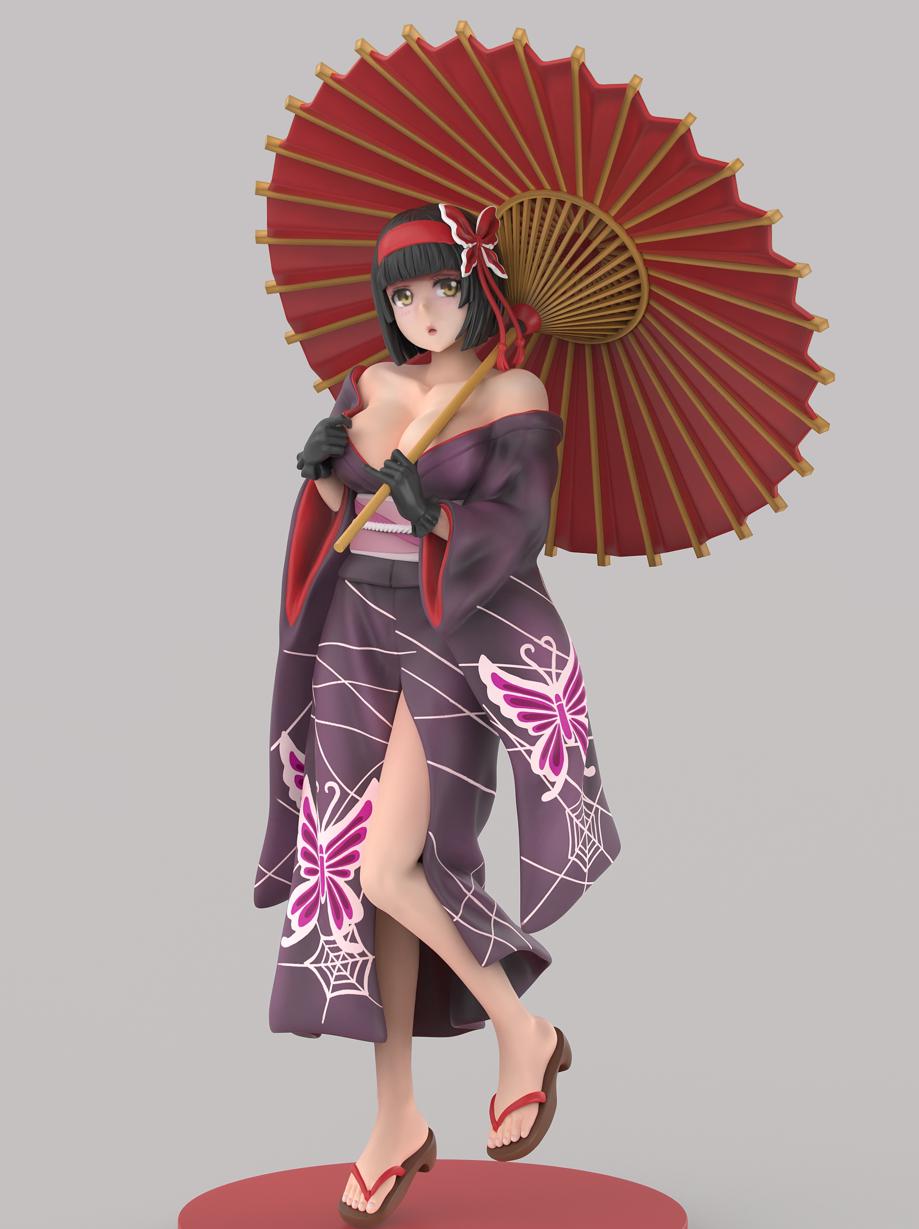 月光下的異世界之旅 澪3D打印模型