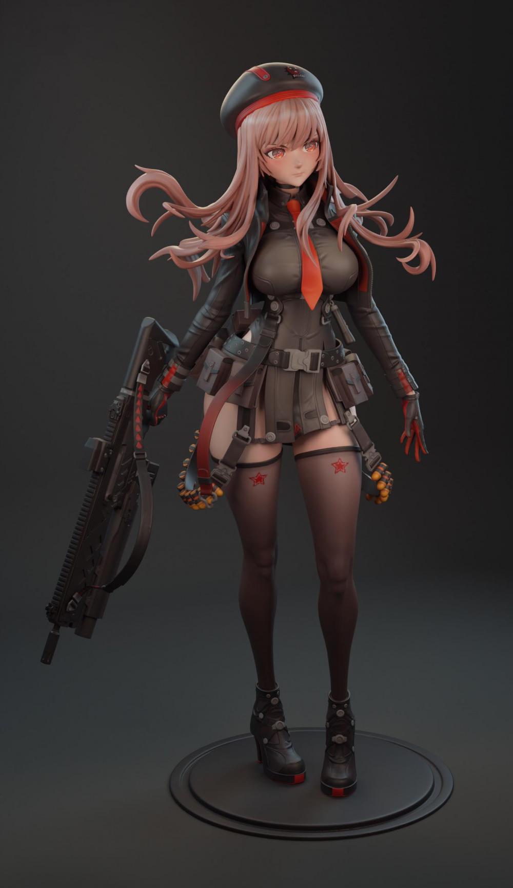 勝利女神：妮姬 拉毗3D打印模型