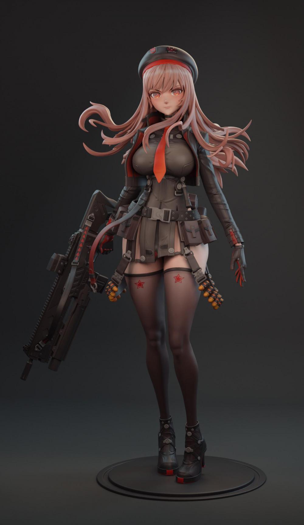 勝利女神：妮姬 拉毗3D打印模型