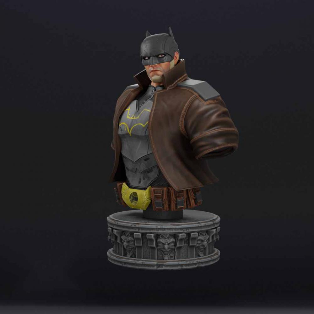 蝙蝠俠 胸雕3D打印模型