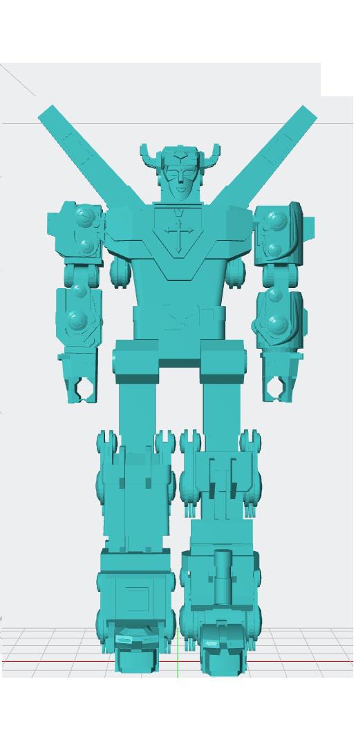 百獸王3D打印模型