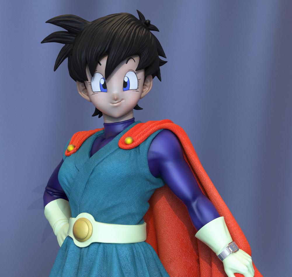 七龍珠 比迪麗3D打印模型