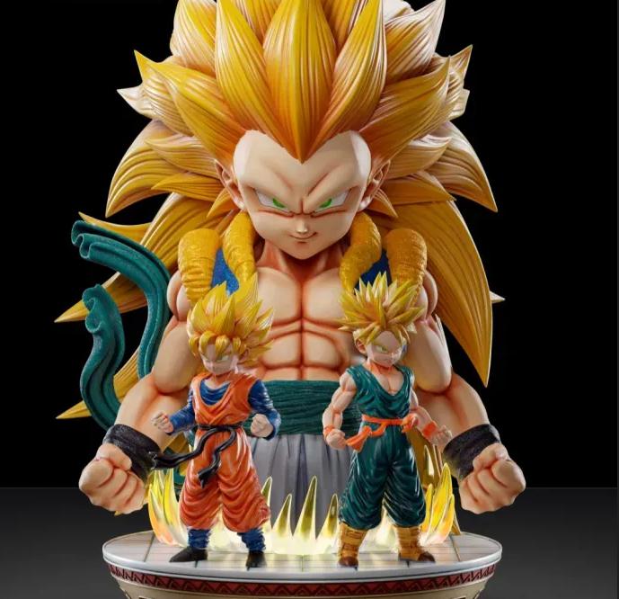 龍珠 悟吉塔、悟空3D打印模型