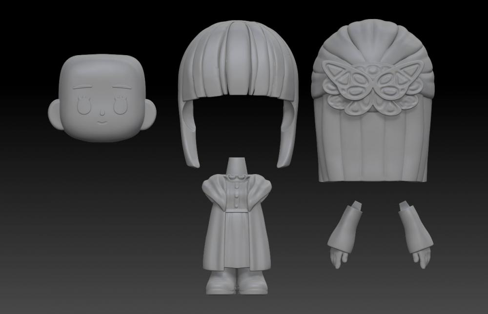 葬送的芙莉蓮_Q版菲倫3D打印模型