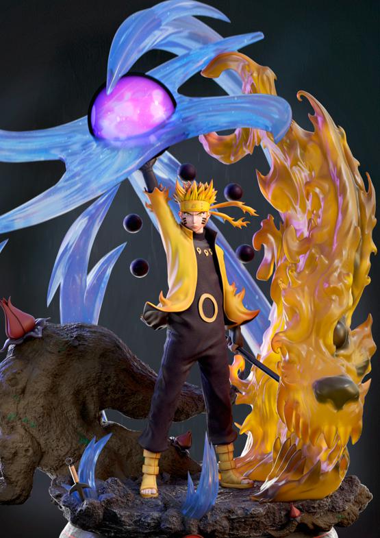 火影忍者 鳴人3D打印模型