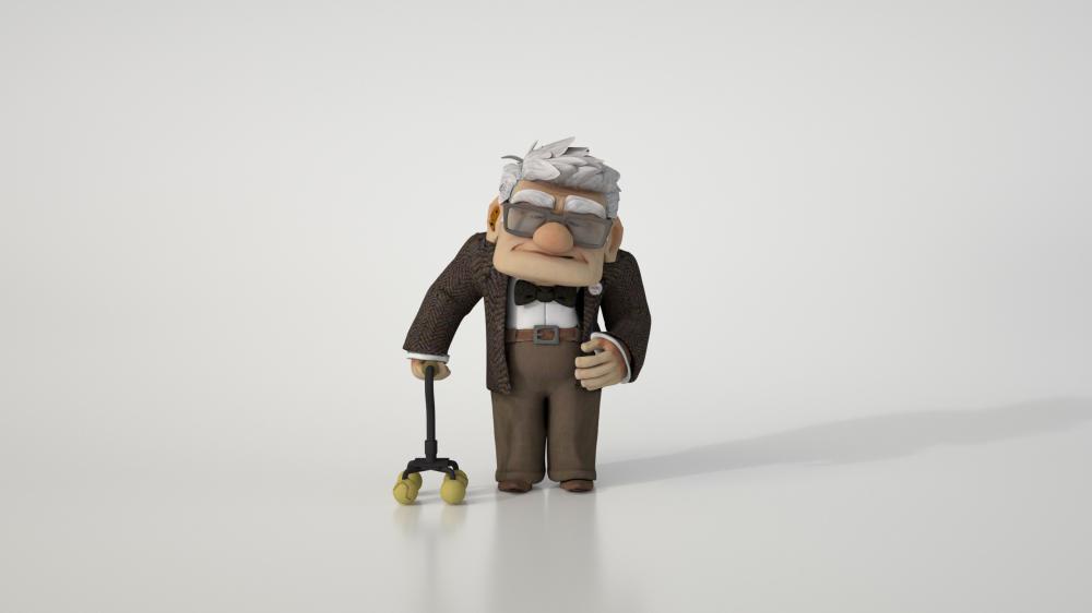 飛屋環(huán)形記——卡爾3D打印模型