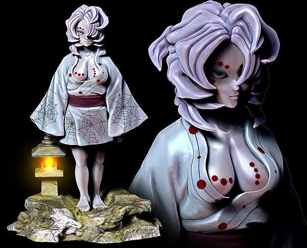 鬼滅之刃 累3D打印模型