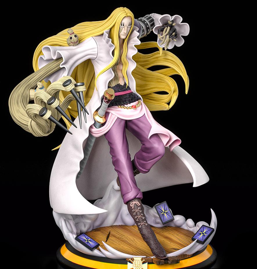 海賊王 霍金斯3D打印模型