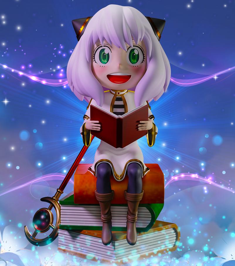 間諜過家家 阿尼亞3D打印模型