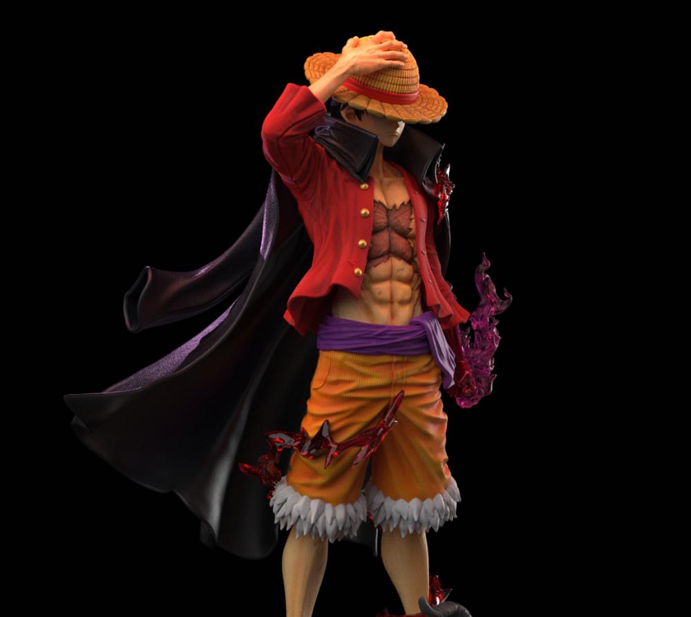 海賊王 路飛3D打印模型